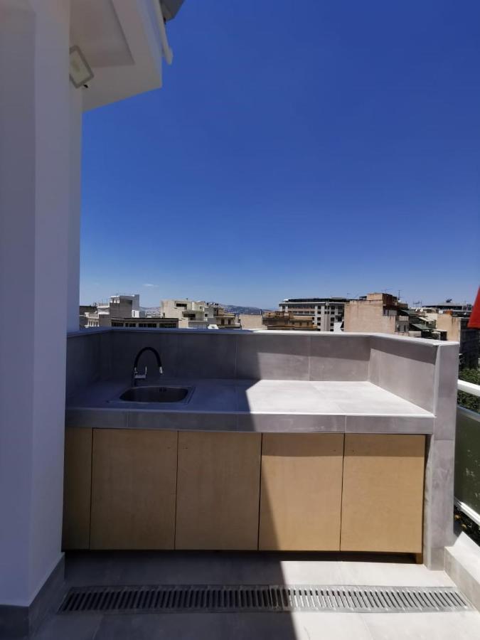 Apartmán Ikarus Atény Exteriér fotografie